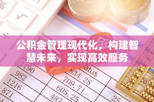 洮北公积金管理现代化，构建智慧未来，实现高效服务