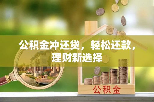 洮北公积金冲还贷，轻松还款，理财新选择