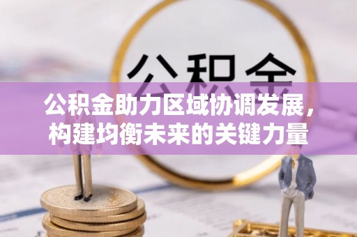 洮北公积金助力区域协调发展，构建均衡未来的关键力量