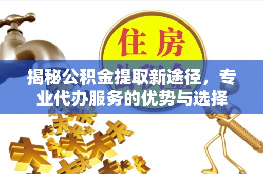 洮北揭秘公积金提取新途径，专业代办服务的优势与选择